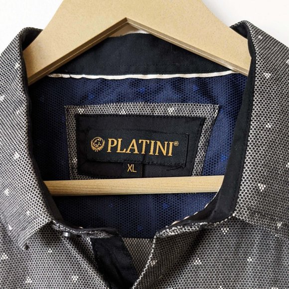 Platini Men's Button Down Shirt XL NWOT - Picture 3 of 4